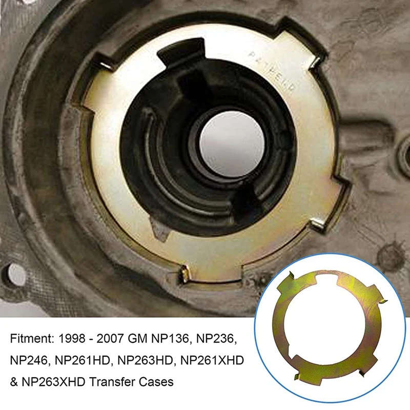 Transfer Case Oil Pump Saver Plate for GM NP136/ NP236/ NP246/ NP261HD/ NP263HD/ NP261XHD/NP263XHD