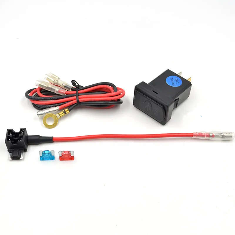 Quick 3 Charger Dual USB Ports Charging Socket Adapter Switch For Mitsubishi Outlander 3 Xpander