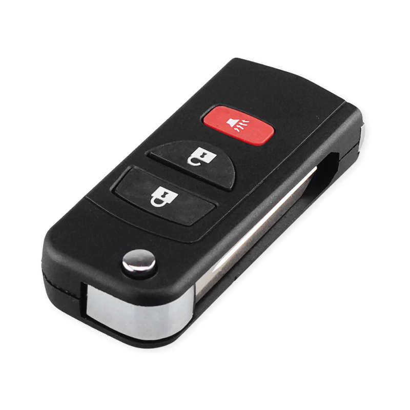 Remote Flip Folding Key Shell Case Fob for Nissan Infiniti Xterra Frontier Muranon PATHFINDER