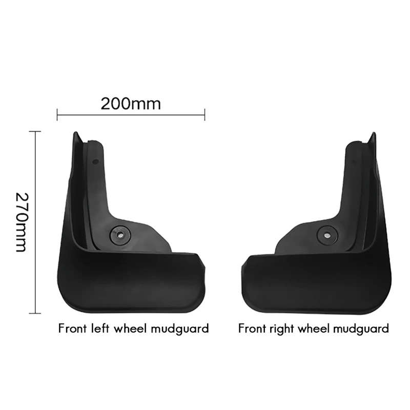 Front Rear Mudguards Kit Mud Flaps Splash Guards Fender Protector for Hyundai Tucson NX4