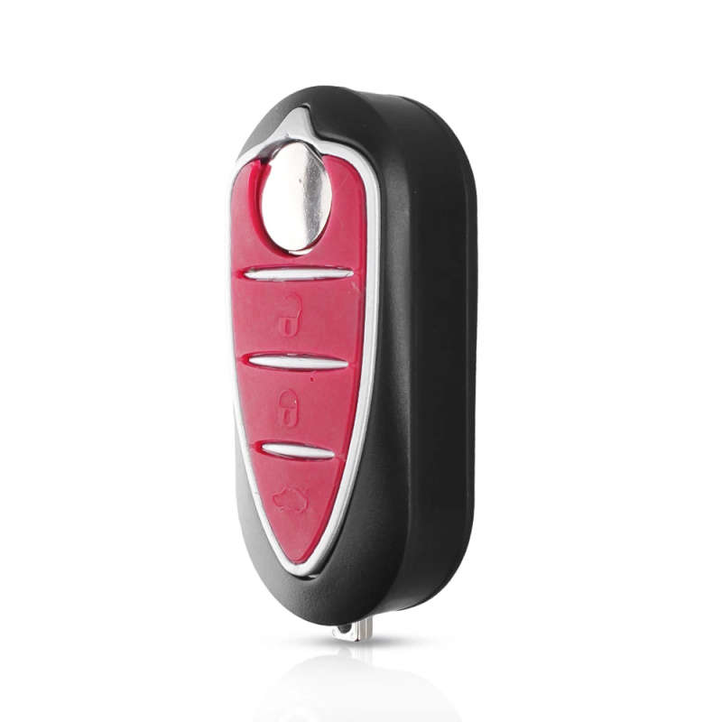 3 Buttons Remote Car Key Shell Case Fit For Alfa Romeo Mito Giulietta 159 GTA Folding Flip