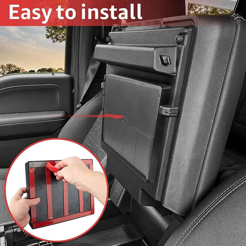 Center Console Organizer Fit for 2021 Ford F150 F-150 Armrest  Storage Box Tray