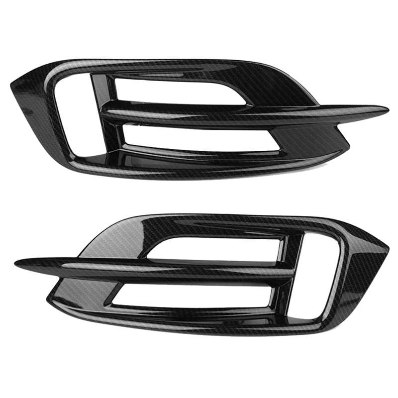 Rear Reflector Fog Light Overlay Bezel Cover Molding Trim for Honda Civic 10Th 2016-2019