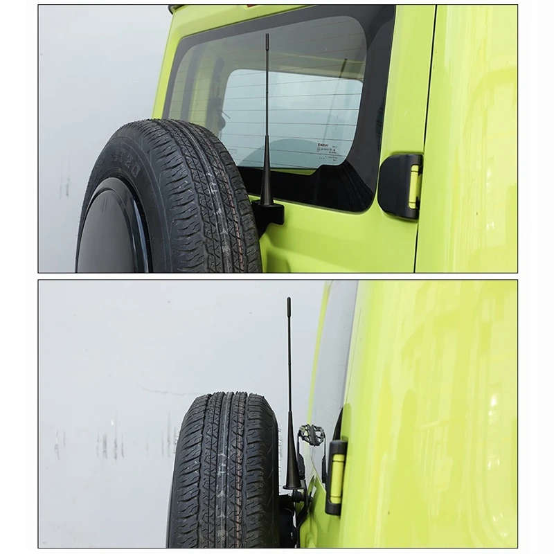 for Suzuki Jimny 2019 2020 2021 Car Spare Tire CB Antenna Holder Stand Mount Bracket
