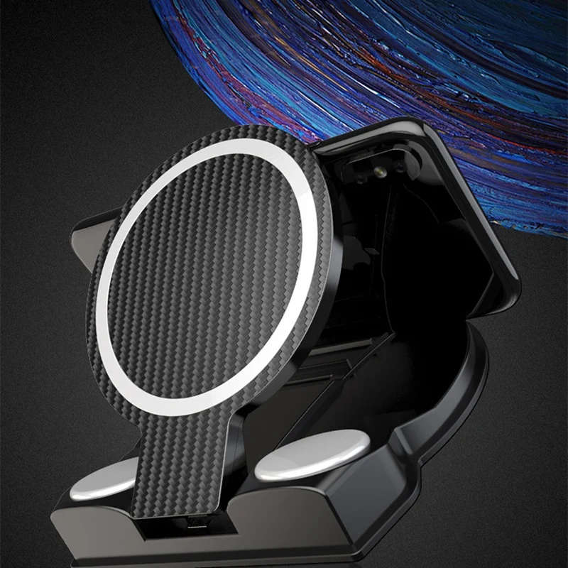 Car Central Dashboard Mobile Phone Holder GPS Navigator Holder 4.7-7.12 Inch Universal