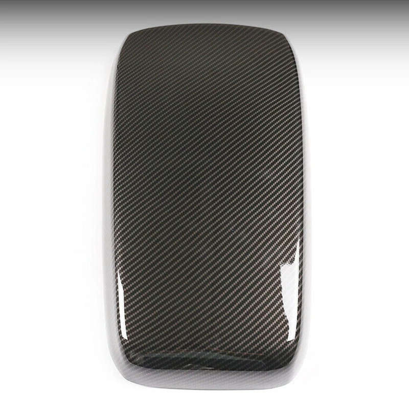for Alfa Romeo Giulia 2020 Central Arm Storage Center Box Armrest Panel Cover Carbon Style Sticker