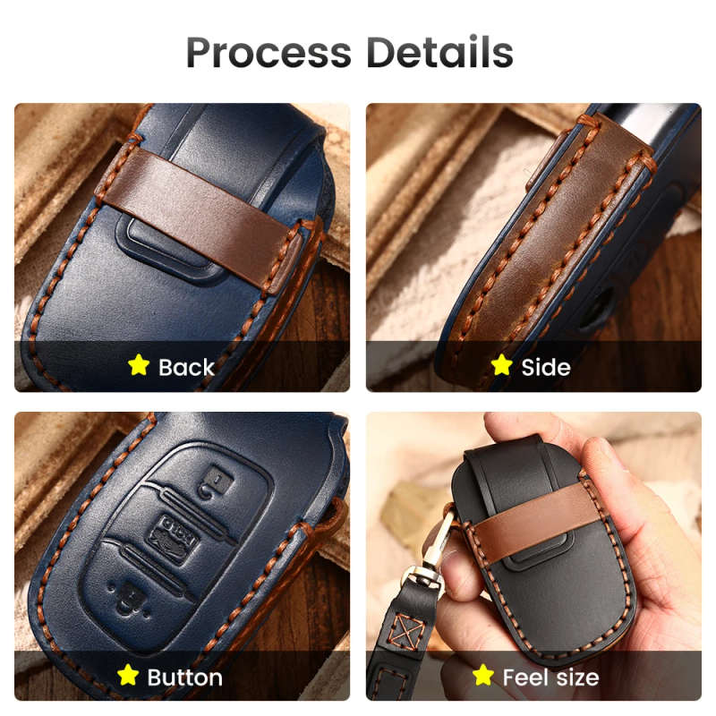 Car Key Case For Hyundai Elantra 2014 2015 2016 2017 Flip Smart Remote Key Fob Cover