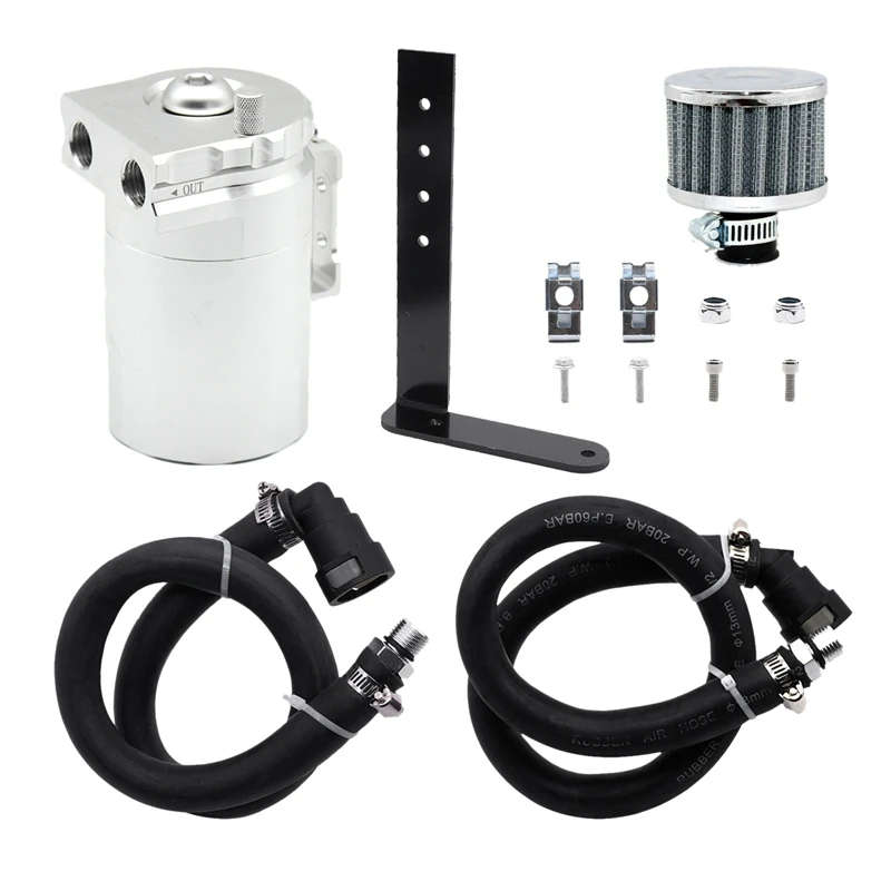 Car Oil Catch Can Oil Separator for Ford F150 Raptor 3.5L Ecoboost Expedition 3.5 EcoBoost