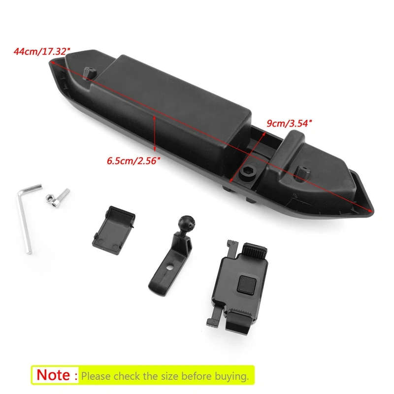 Phone Mount Drink Cup Holder Grab Handle Storage Tray Organizer for Jeep Wrangler JL JT Gladiator
