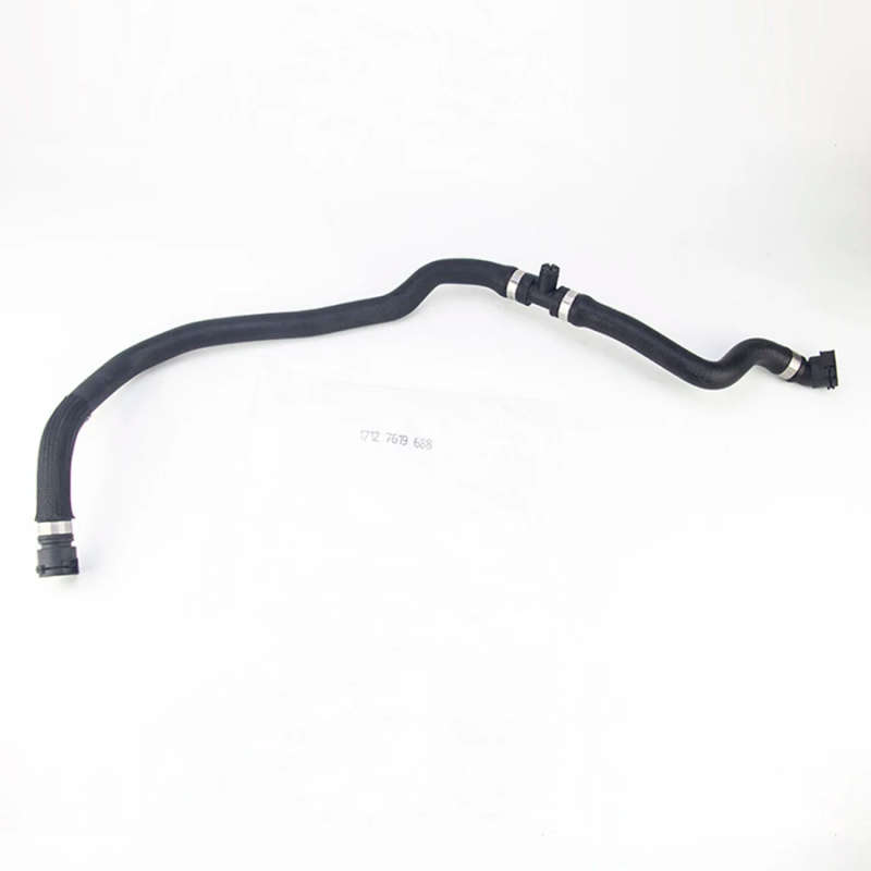 17127619688 New Engine Radiator Coolant Water Hose For BMW F07 F18 Rubber Water Hose