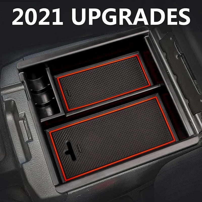 For Toyota Tacoma 2016-21 Central Console Organizer Armrest Storage Box Pallet Tray