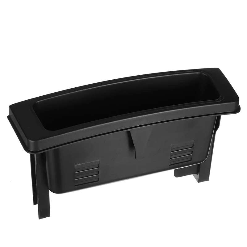 Black Car Front Centre Insert Console Storage Box Cover Trim for Mercedes Benz C-Class W203