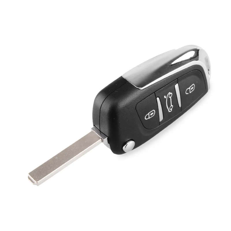 Modified Remote Entry Key Fob Shell Case 3 Buttons for CITROEN C2 C3 C4 C5 C6 C8