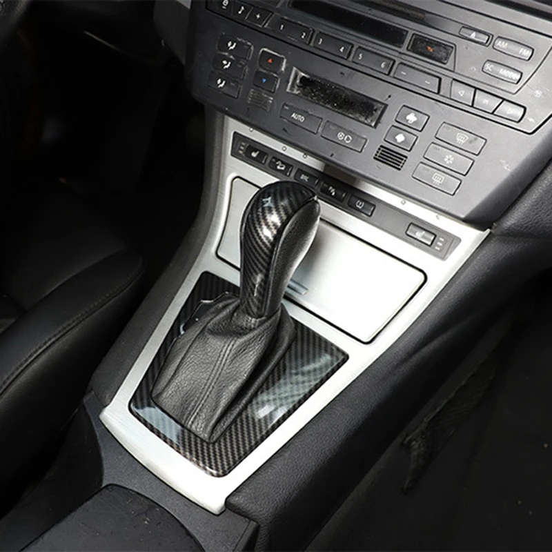 Car Central Control Gearbox Panel Frame Gear Position Panel Trim Frame for BMW- X3 2006-2010