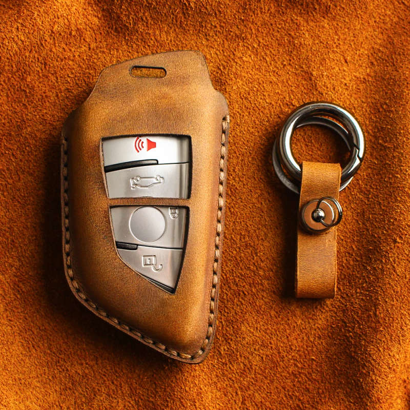 Car Key Case Cover Key Shell For BMW X1 X3 X4 X5 X6 F15 F16 F48 G30 G38 525 540 740 1 2 5 7 Series