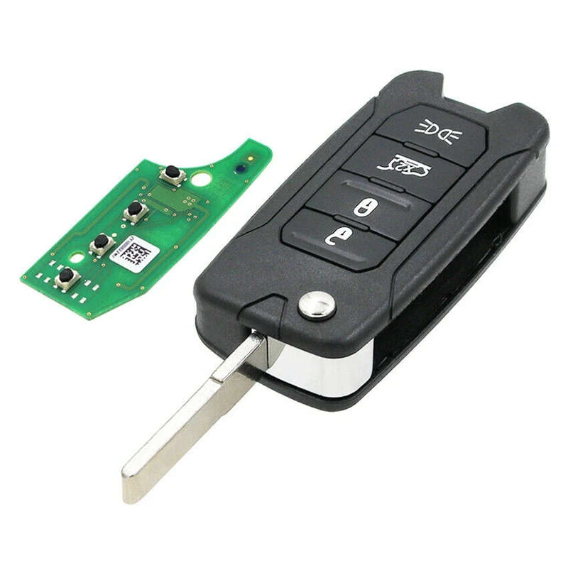 Car Keyless Entry Remote Key with 4 Button 433.92MHz ID48 Chip for Jeep Renegade for Fiat 500X