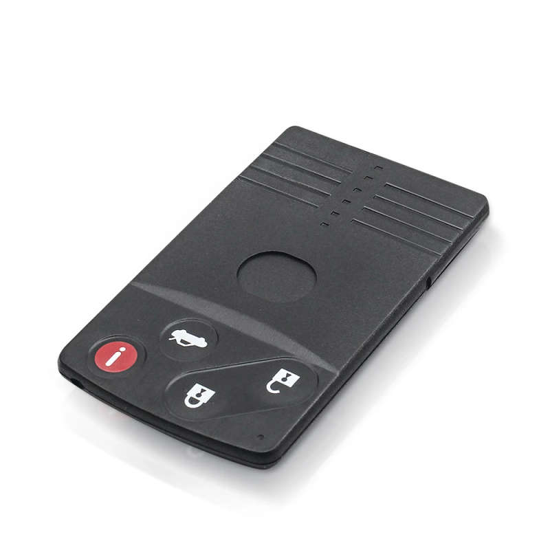 4 Buttons For Mazda 5 6 CX-7 CX-9 RX8 Miata MX5 2004-09 Replacement Smart Card Remote Key Shell