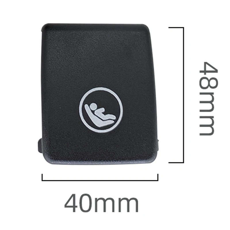 Car Rear Seat Hook ISOFIX Cover Child Restraint for Volvo V60 V90 XC40 XC60 S60 S90