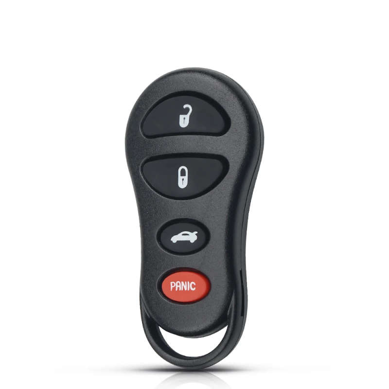 4 3+1 Buttons Remote Car Key For Dodge Jeep fit Chrysler Concorde 300M 2001- 04 Fob Keyless key