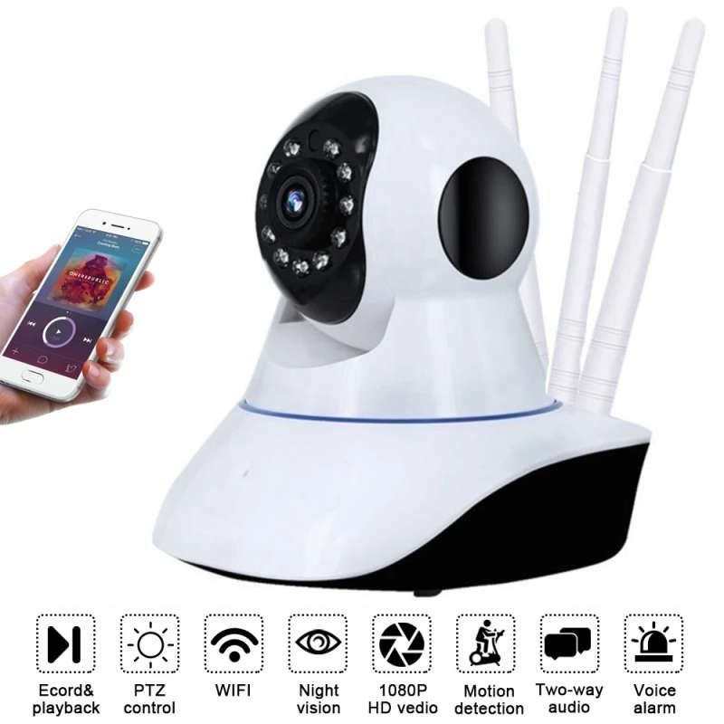 1080P Wireless WIFI IP Camera Home Indoor Security Monitor Smart Network Video