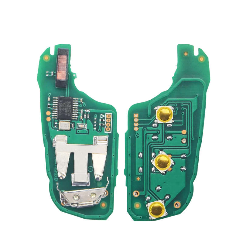 ID46-pcf7941 Chip Car Remote Key 3 Buttons Fob For Peugeot 208 2008 301 308 5008 508 Citroen