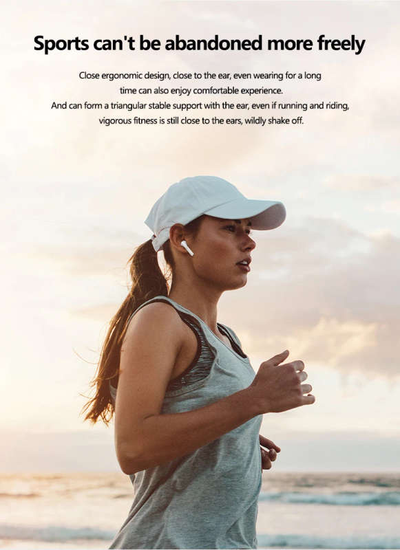 InPods 12 Wireless Headphons Wireless Bluetooth Earphones with mic Sport earbuds for All Smart Phone