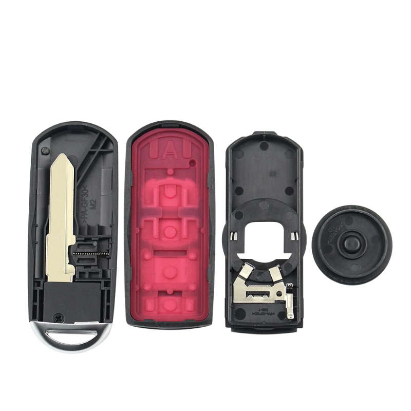 2 3 4 Buttons Smart Remote Key Shell Case Fob For Mazda X-5 Summit Axela Atenza M3 M6 M2 CX-7 CX-9