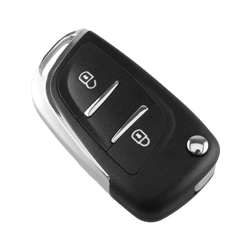 For Peugeot 307 308 408 407 3008 Partner Modified Remote Key 433MHz ASK 2/3 Buttons Car Key