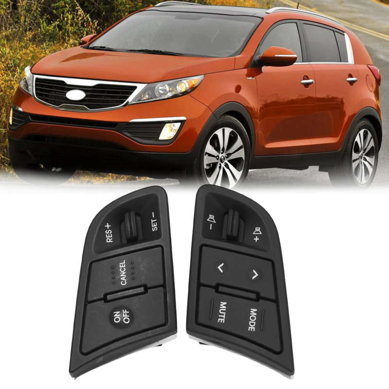 Car Steering Wheel Audio Control Switch Cruise Control for Kia Soul/Cerato Forte Without Bright