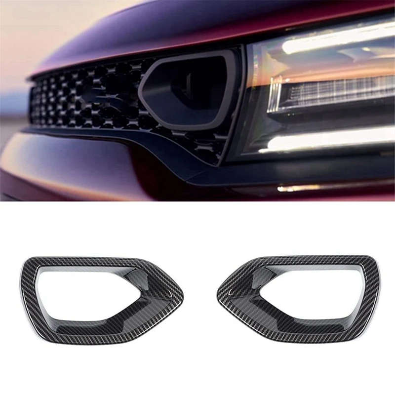 For Dodge Charger 2015-2021 Front Bumper Center Grill Grille Cover Decoration Trim