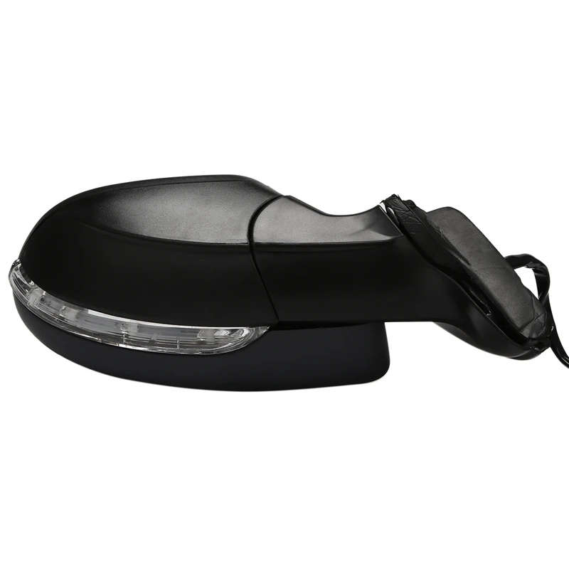 Side Rear View Mirror Assembly Power Glass Heated Turn Signal Foldable 8 Wires for JETTA 2011-2018