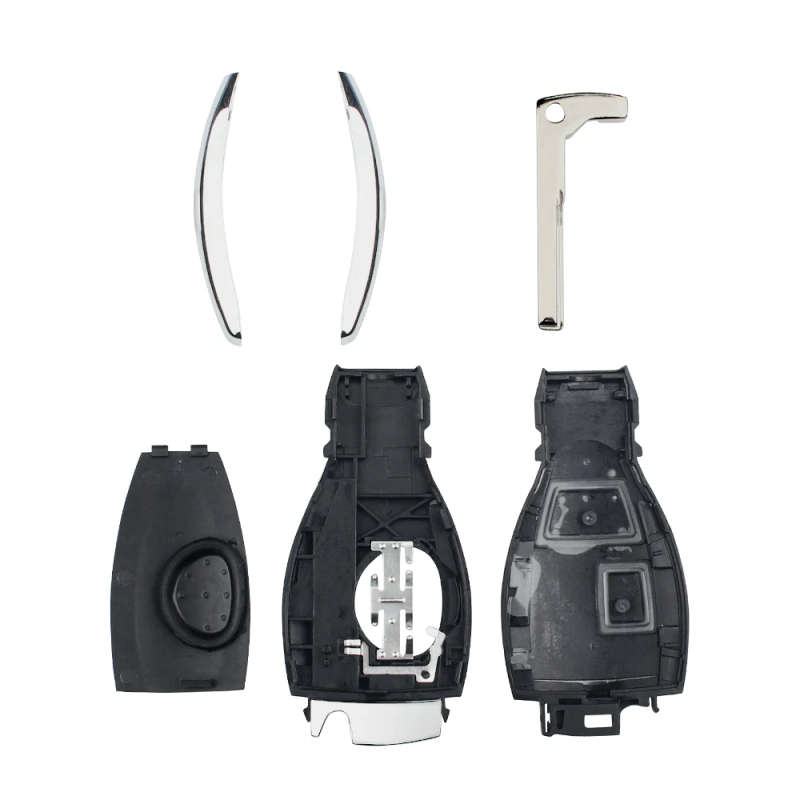 Smart Car Remote Key Case Fob Shell For Mercedes Benz MB C E ML S SL SLK CLK AMG 3+1 4 Buttons