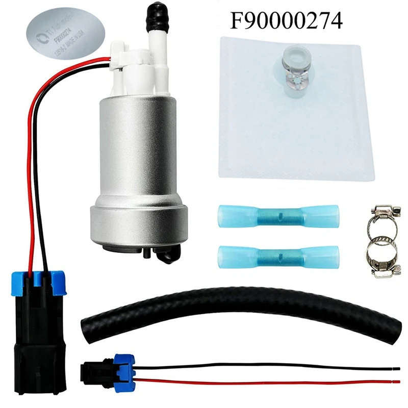 E85 High Performance 450Lph Fuel Pump & Install Kit for Nissan Skyline Subaru Honda Civic
