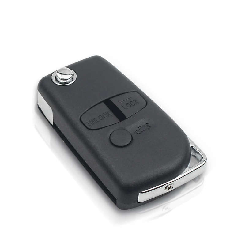 Remote Car Key Shell Case For Mitsubishi Lancer Outlander Uncut Right Blade