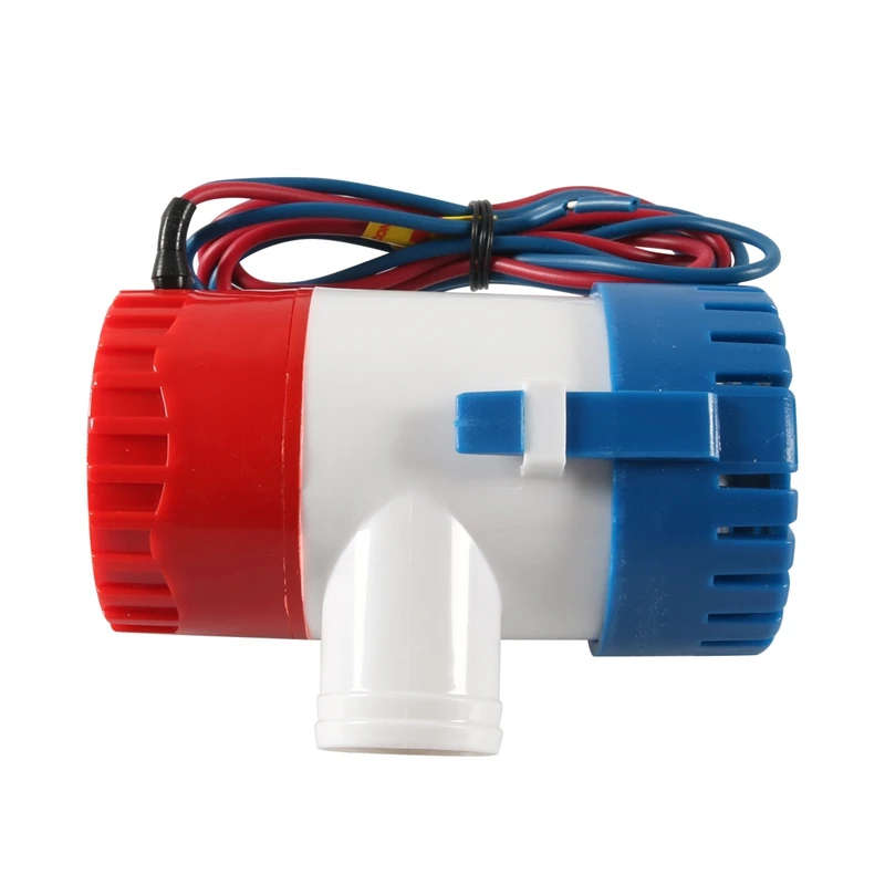 1100GPH 12V Electric Marine Submersible Bilge Sump Water Pump with Switch for Boat Yacht