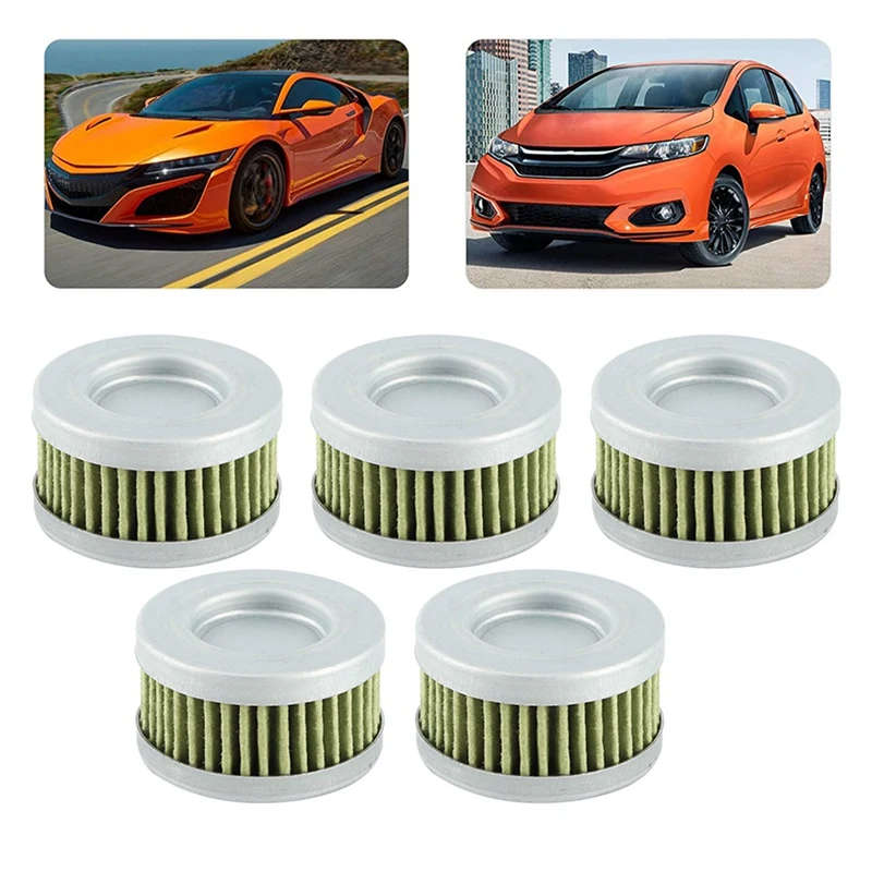 5Pcs Marine Engine Fuel Filter Elements Oil-Water Separator for Honda Outboard Engine 40-60Hp