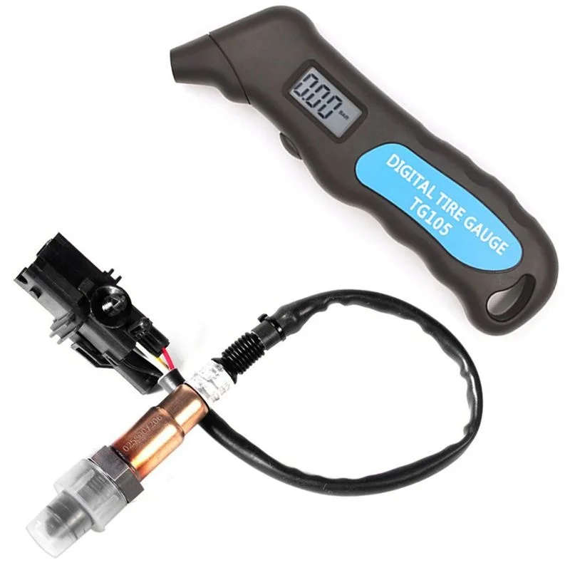 LSU4.2 Wideband O2 UEGO Sensor with Digital Car Tire Pressure Gauge Hydraulic