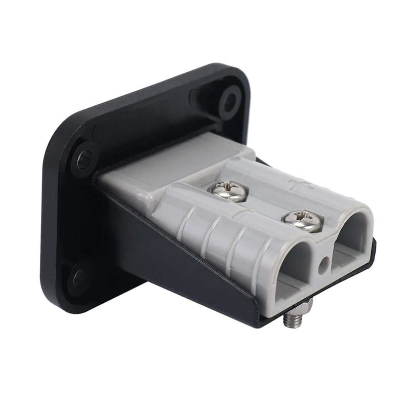 5X Flush Mount 50 Amp Anderson Plug Mounting Bracket Panel Cover for Caravan Camper Boat Truck