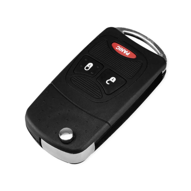 For Chrysler 2+1 buttons modified flip car key shell blank 3 buttons