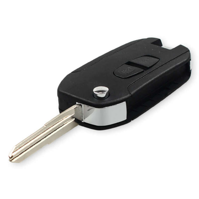 Remote Key Shell Case Folding Flip Fob For Mitsubishi Outlander Lancer Evolution Grandis