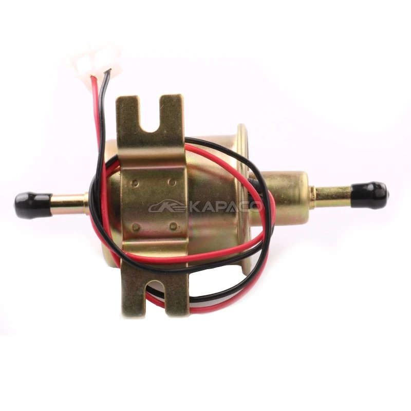 12/24V HEP-02A Universal Electric Fuel Pump Low Pressure Bolt Fixing Wire Diesel Petrol