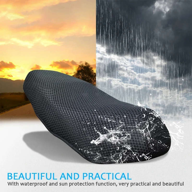 For Honda Forza350 NSS350 Forza NSS 350 Motorcycle 3D Mesh Net Rear Seat Cover Seat