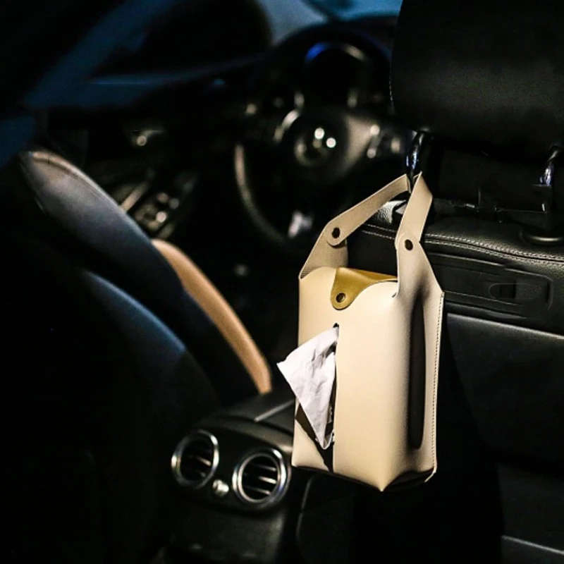 Suspended Car Hand Paper Towel Bag for cars, home, living rooms