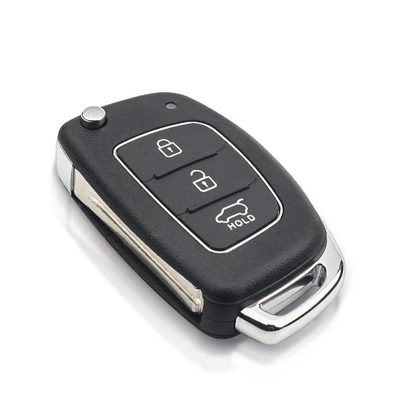 Flip Folding Remote Key 433Mhz Transponder Chip ID46 For Hyundai New IX35 IX25 IX45 Elantra Santa