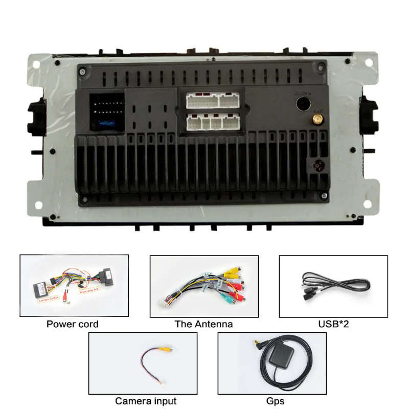 For Ford/Focus/S-Max/Mondeo 9/GalaxyC-Max Car Radio Navigation GPS Android 8.1 NO DVD 2din WIFI