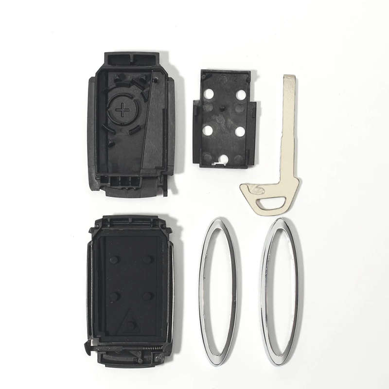 Car Remote Smart Keyless Fob Case Shell For JAGUAR X TYPE S XKR XF XFR XK Cover Housing Blade