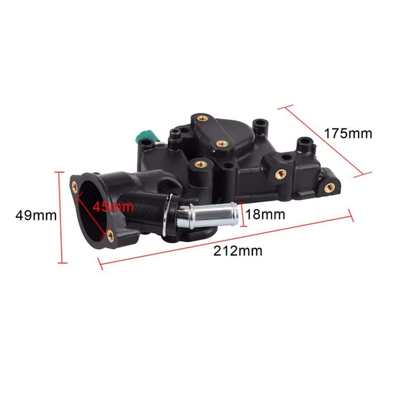 1336Y8 Engine Thermostat Assembly Housing Coolant Water Flange for Peugeot & Citroen Berlingo