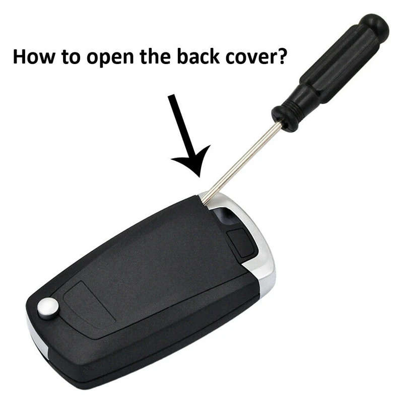 4 Buttons 433MHZ Modified Floding Remote Key Without 7935AA ID44 Chip for -BMW E38 E39 E46