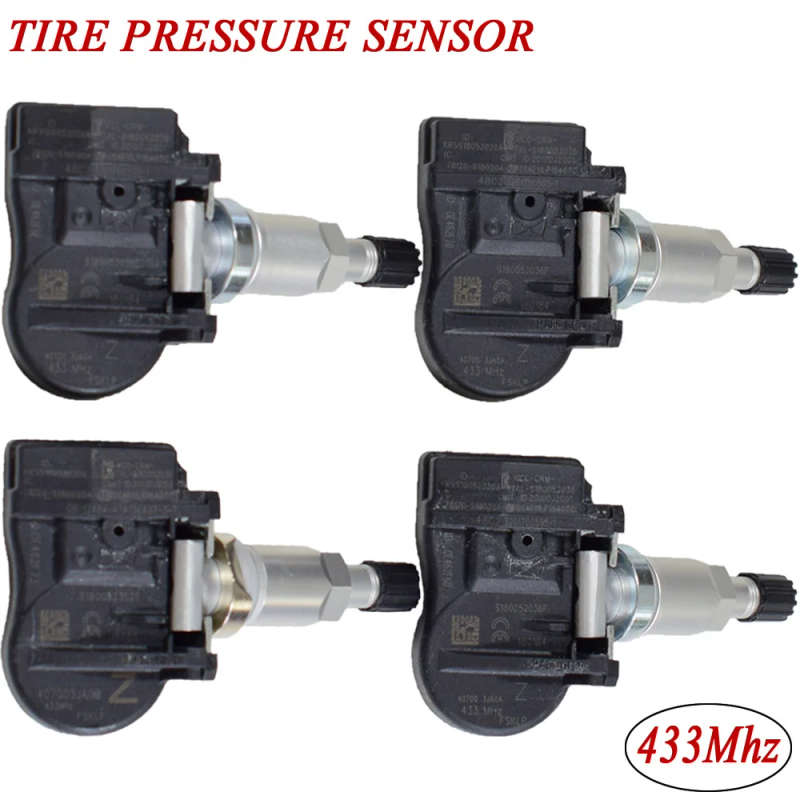 4Pcs Tire Pressure Sensor TPMS Sensor For Nissan Maxima Murano Infiniti JX35 Tyre Pressure 433Mhz