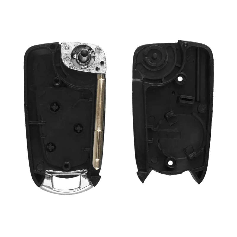 3 Buttons Remote Folding Key Flip Shell Case Uncut Blank For Ford Focus Mondeo